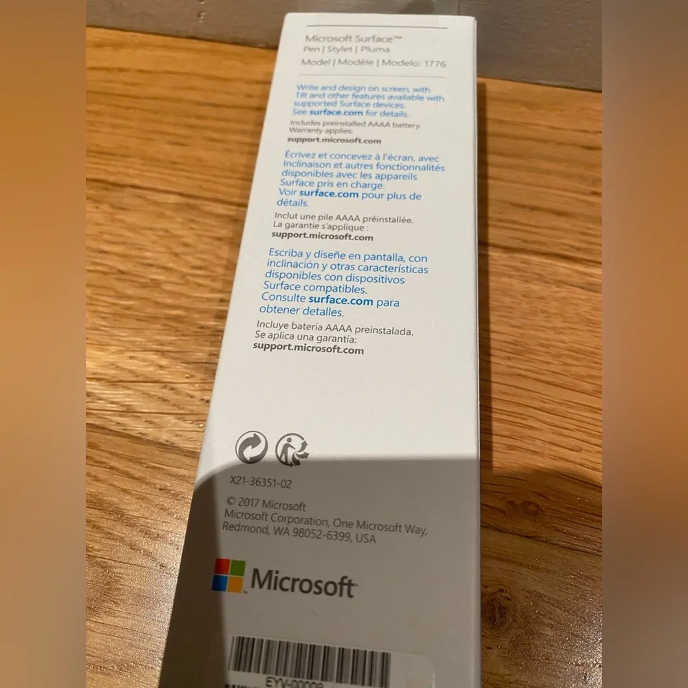 NWT Microsoft Surface Pen/Stylet. Model# 1776, Sealed